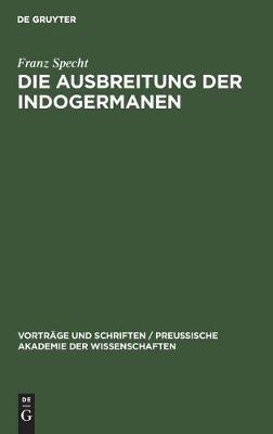 Book cover for Die Ausbreitung Der Indogermanen