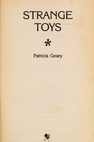 Cover of Strange Toys