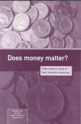 Book cover for Does Money Matter?