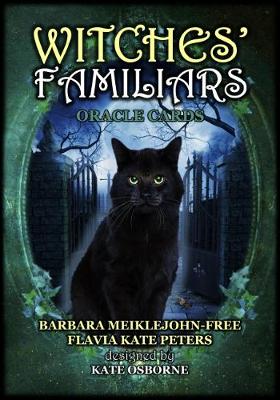 Book cover for Witches' Familiars Oracle Cards