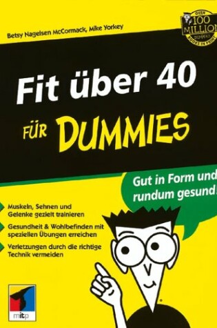 Cover of Fit Uber 40 Fur Dummies