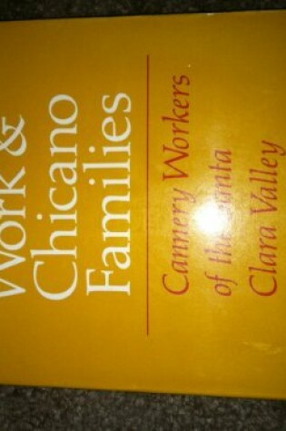 Cover of Women's Work and Chicano Families