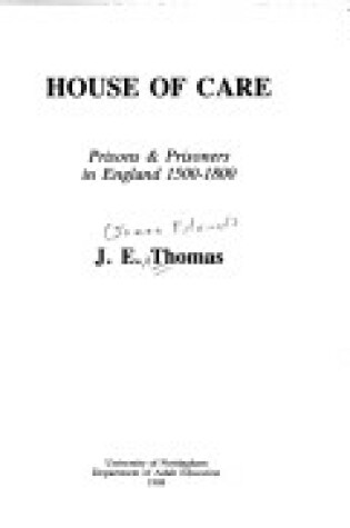 Cover of House of Care