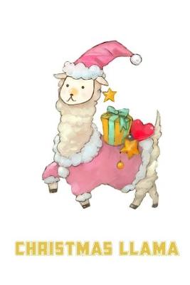 Book cover for Christmas Llama