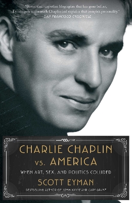 Book cover for Charlie Chaplin vs. America