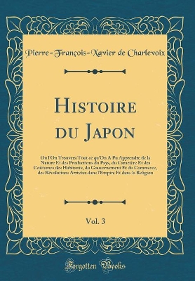 Book cover for Histoire Du Japon, Vol. 3