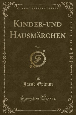 Cover of Kinder-Und Hausmärchen, Vol. 2 (Classic Reprint)