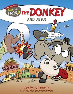 Book cover for The Donkey and Jesus