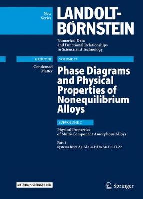 Cover of Phase Diagrams and Physical Properties of Nonequilibrium Alloys