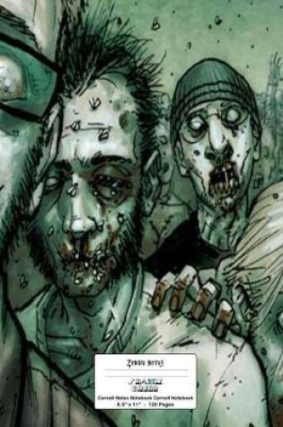 Cover of Zombie Notez Cornell Notebook