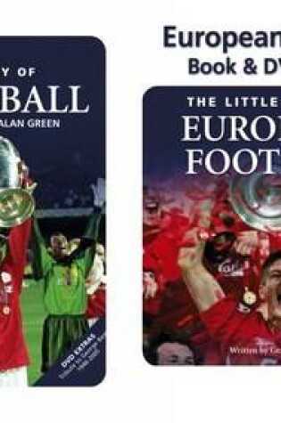 Cover of European Football Book and DVD Gift Pack