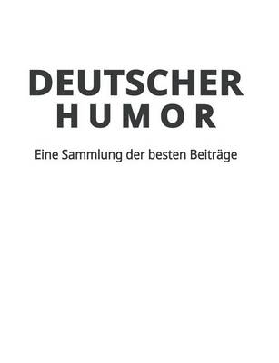 Book cover for Deutscher Humor