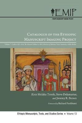 Cover of Catalogue of the Ethiopic Manuscript Imaging Project