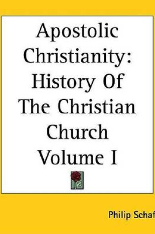 Cover of Apostolic Christianity
