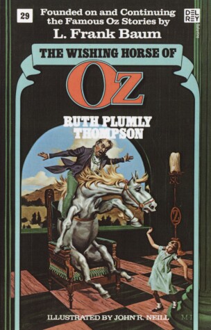 Book cover for The Wishing Horse of Oz