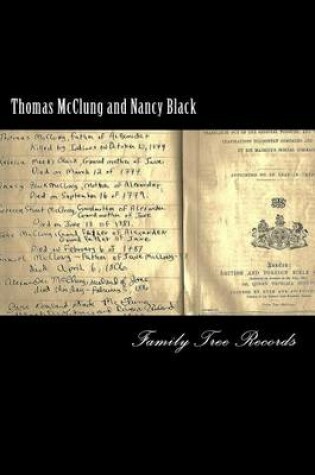 Cover of Thomas McClung and Nancy Black