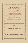 Book cover for The Papers of Thomas Jefferson, Volume 9