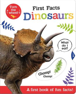Book cover for First Facts Dinosaurs