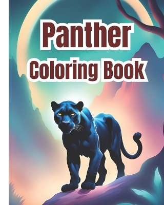 Book cover for Panther Coloring Book