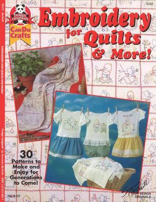 Book cover for Embroidery for Quilts & More
