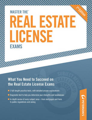 Book cover for Master the Real Estate License Exam