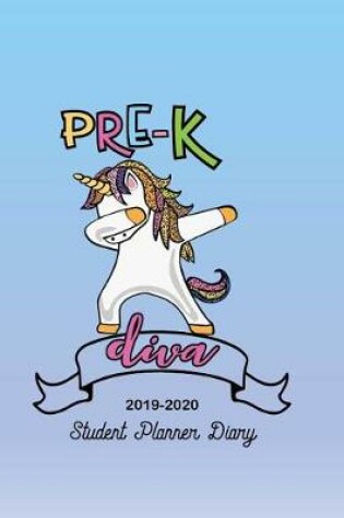 Cover of Pre K Diva 2019-2020 Student Planner Diary
