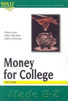Cover of Money for College Made E-Z