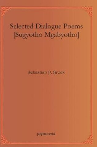 Cover of Selected Dialogue Poems [Sugyotho Mgabyotho]