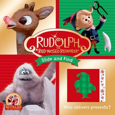 Book cover for Rudolph the Red-Nosed Reindeer Slide and Find