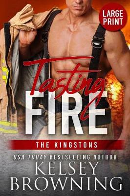 Cover of Tasting Fire (Large Print Edition)