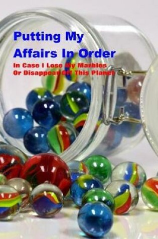 Cover of Putting My Affairs in Order