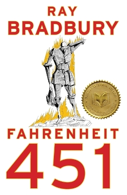 Book cover for Fahrenheit 451