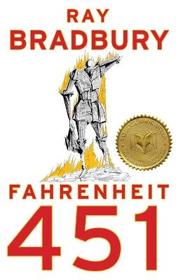 Book cover for Fahrenheit 451