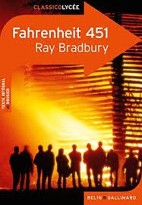 Book cover for Fahrenheit 451