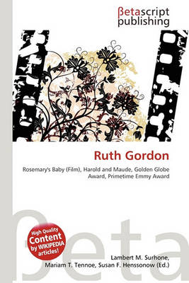 Book cover for Ruth Gordon