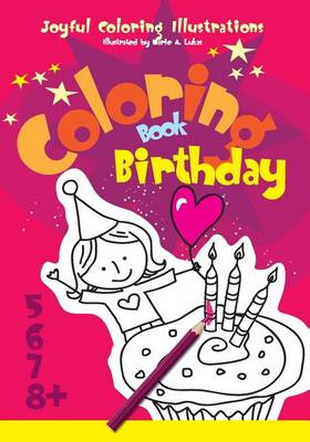 Book cover for Coloring Book Birthday