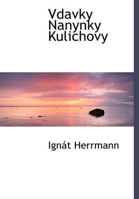 Book cover for Vdavky Nanynky Kulichovy