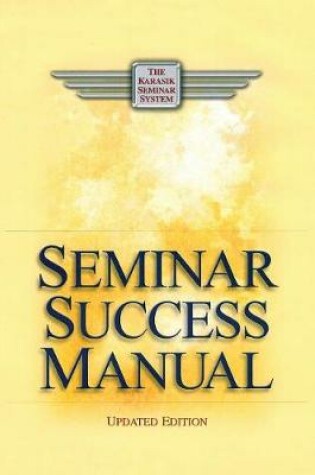 Cover of Seminar Success Manual