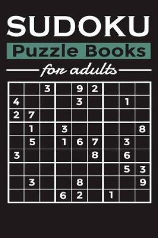 Cover of Sudoku Puzzle Books for Adults