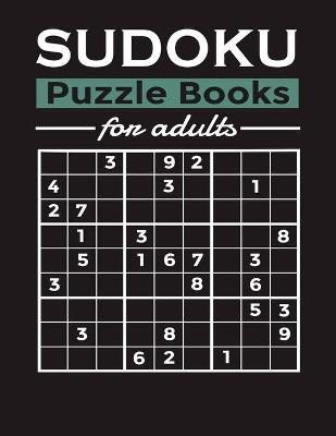 Book cover for Sudoku Puzzle Books for Adults