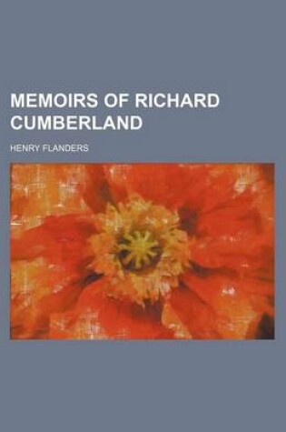 Cover of Memoirs of Richard Cumberland