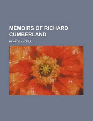 Book cover for Memoirs of Richard Cumberland