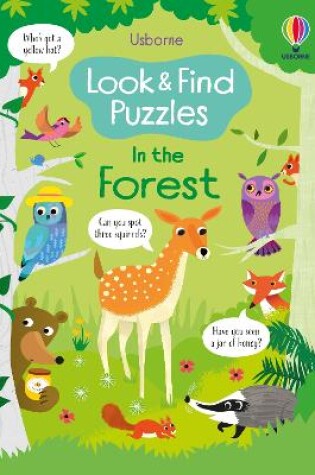 Cover of Look and Find Puzzles In the Forest