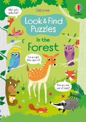 Cover of Look and Find Puzzles In the Forest