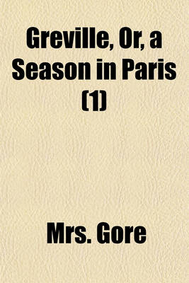 Book cover for Greville, Or, a Season in Paris (1)