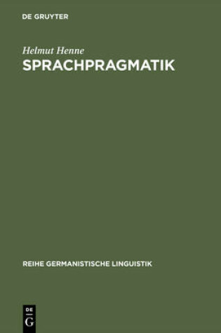 Cover of Sprachpragmatik