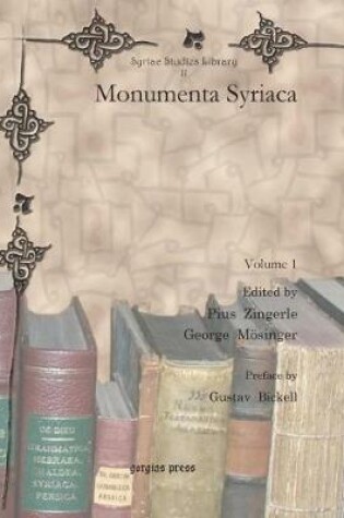 Cover of Monumenta Syriaca (Vol 1-2)