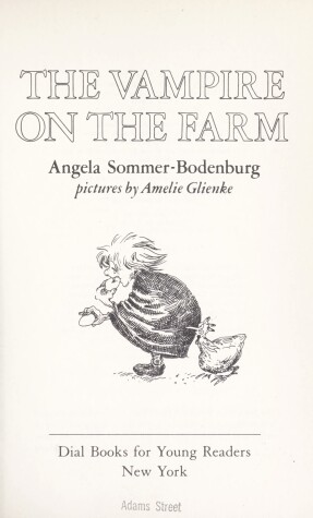 Book cover for Sommer-Bodenburg A. : Vampire on the Farm (Library Edn)