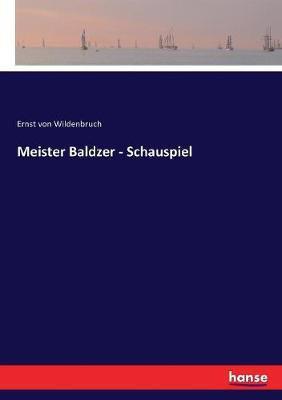 Book cover for Meister Baldzer - Schauspiel