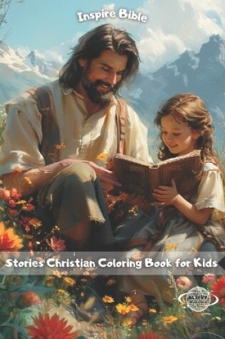 Cover of Inspire Bible Stories Christian Coloring Book for Kids